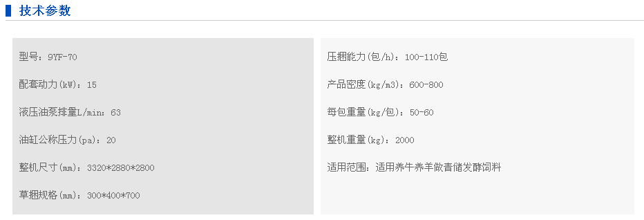 小型半自動飼料打捆機(jī)